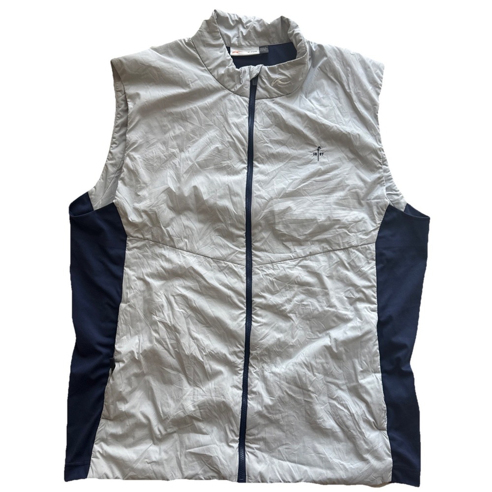 KJUS‎ Radiation Vest  Lightweight Full-Zip Mens Size 54/XL Embroidered Logo